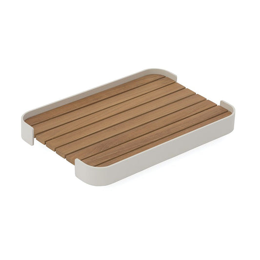 Accessories - Annette Outdoor Tray - White / Rectangle