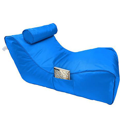 Beanbags - Pacific - Single Beanbag With OVAL Pillow - Blue