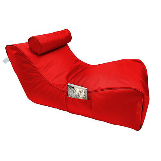 Beanbags - Pacific - Single Beanbag With Oval Pillow - Red
