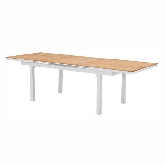 Outdoor Table - Heck Extention Dining Table 2000/2600 White