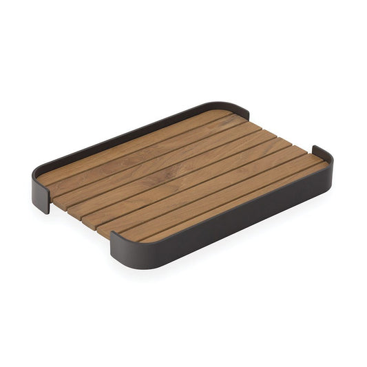 Accessories - Annette Outdoor Tray - Charcoal / Rectangle