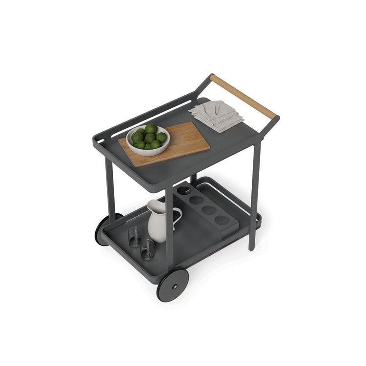 Accessories - Tuuli Outdoor Bar Cart - Charcoal