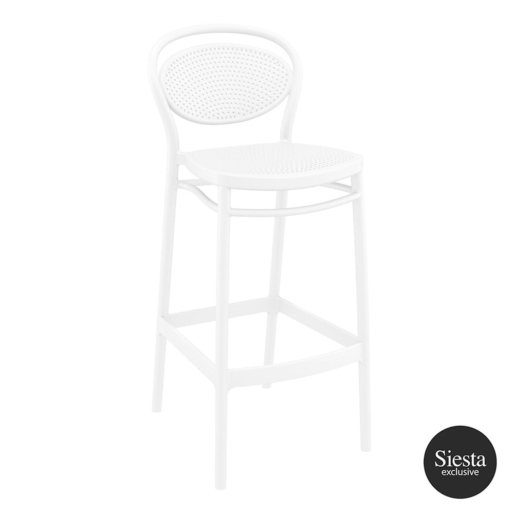 Bar Sets - Siesta Sky 3 Piece Outdoor Bar Setting With Marcel Barstools