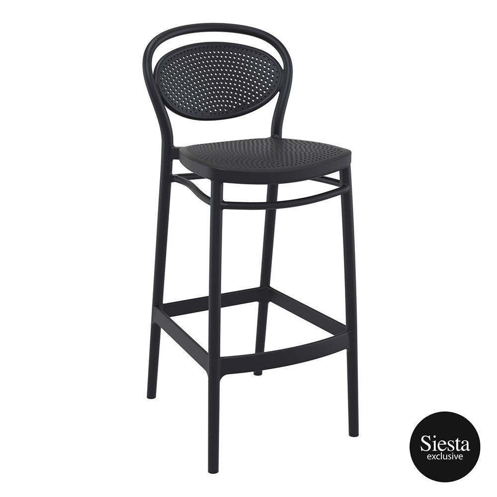 Bar Sets - Siesta Sky 3 Piece Outdoor Bar Setting With Marcel Barstools