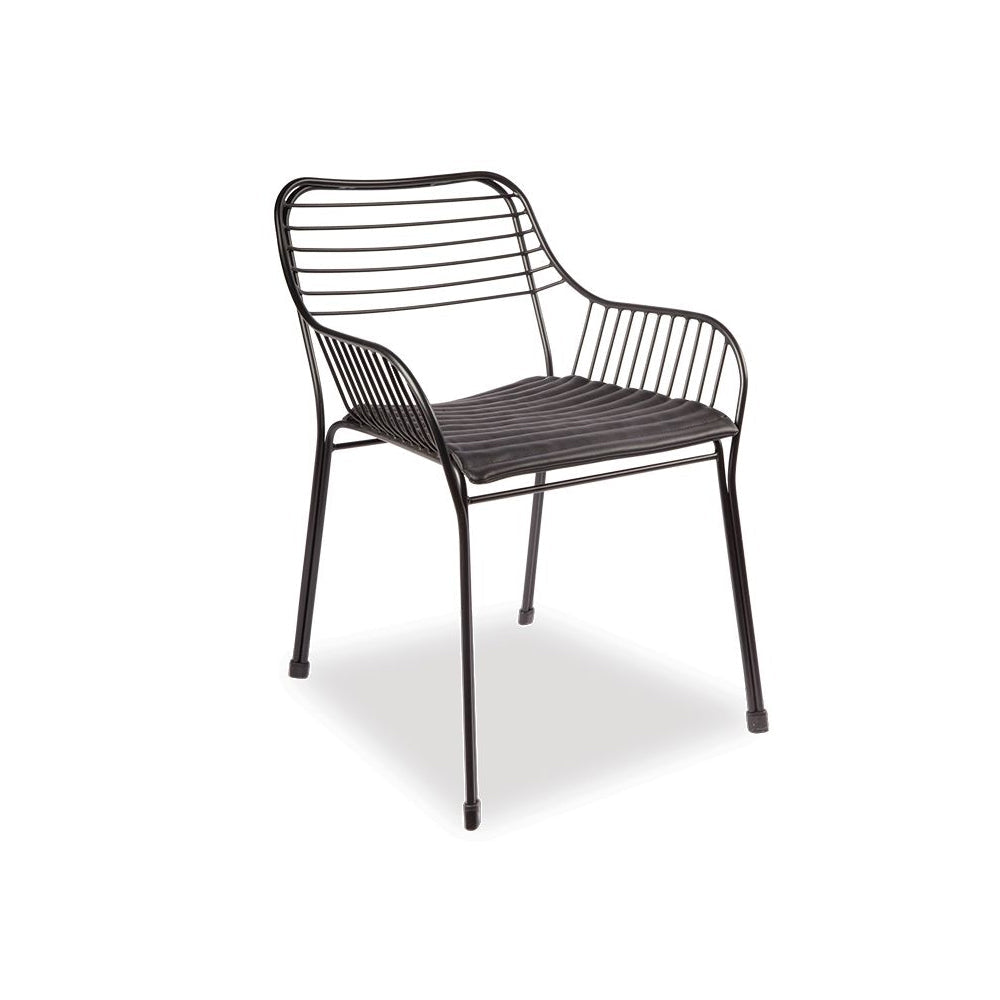 Chairs - Eeva Arm Chair - Black