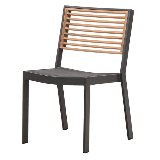 Chairs - St Lucia - Dining Chair - Matte Charcoal Frame