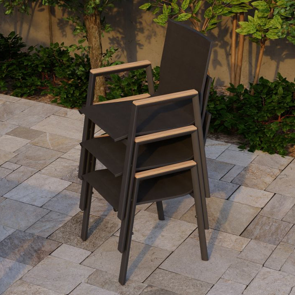 Chairs - Thea Outdoor Armchair  - Charcoal