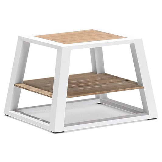 Coffee Table - St Lucia - Side End Table - White Frame