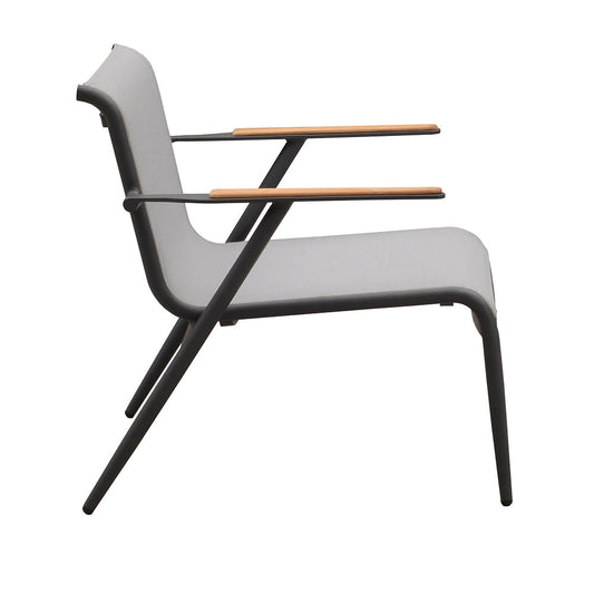 Lounge Chair - Milan Club Chair Charcoal