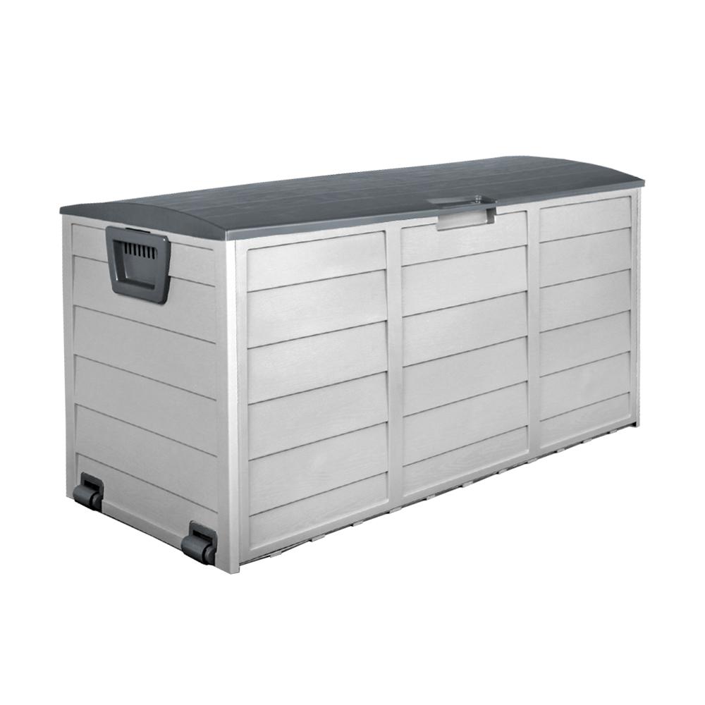 Outdoor Storage - 290L Outdoor Storage Box - Grey