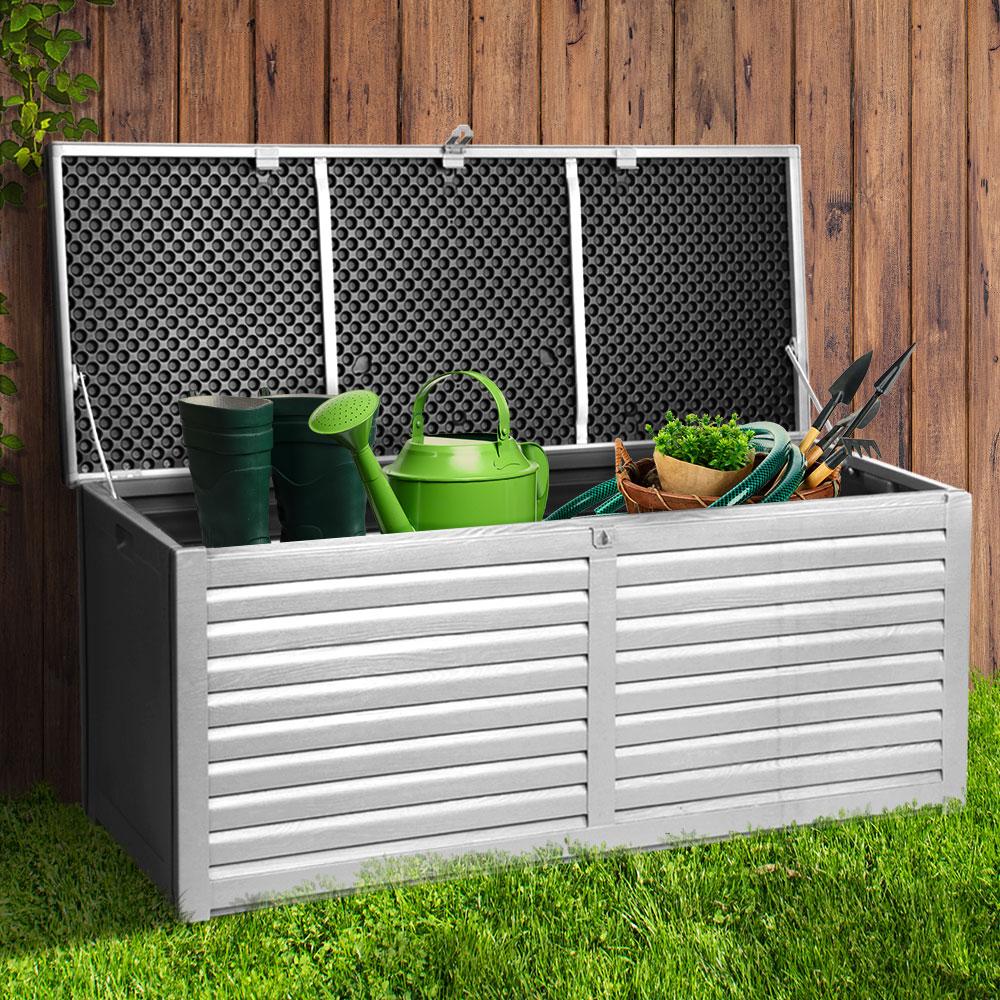 Outdoor Storage - Outdoor Storage Box Bench Seat 390L