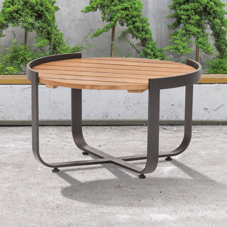 Outdoor Table - Annette Outdoor Coffee Table - Charcoal / 60cm