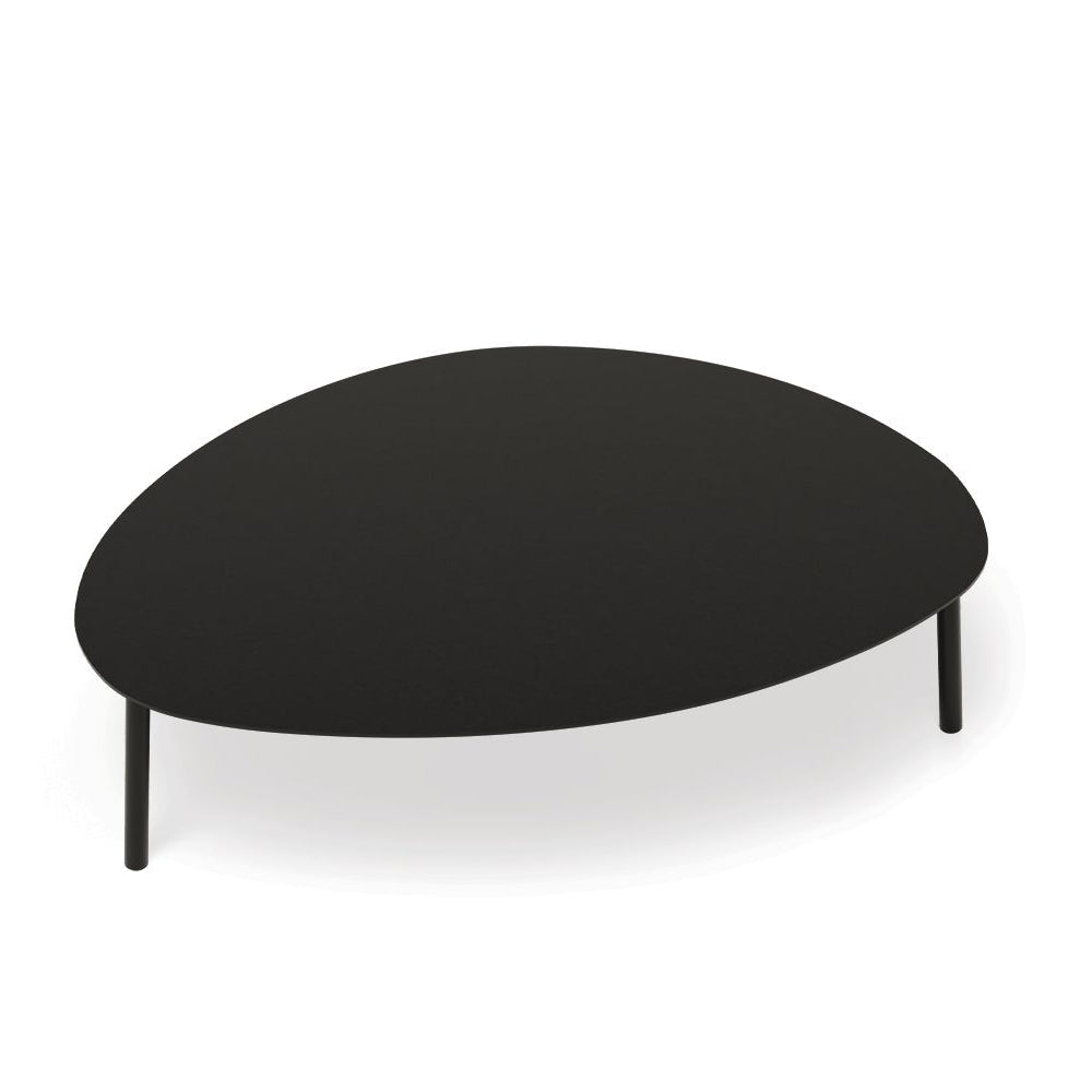 Outdoor Table - Janika Coffee Table - Black / Large
