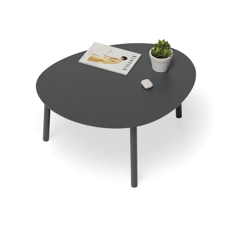 Outdoor Table - Janika Outdoor Coffee Table - Charcoal / Medium