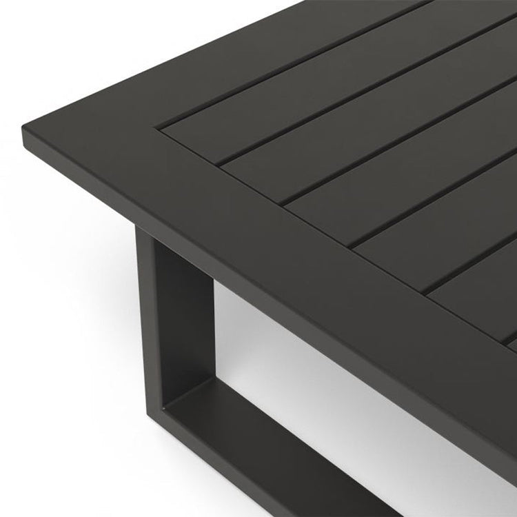 Outdoor Table - Leva Outdoor Coffee Table  - Charcoal / 85cm X 85cm