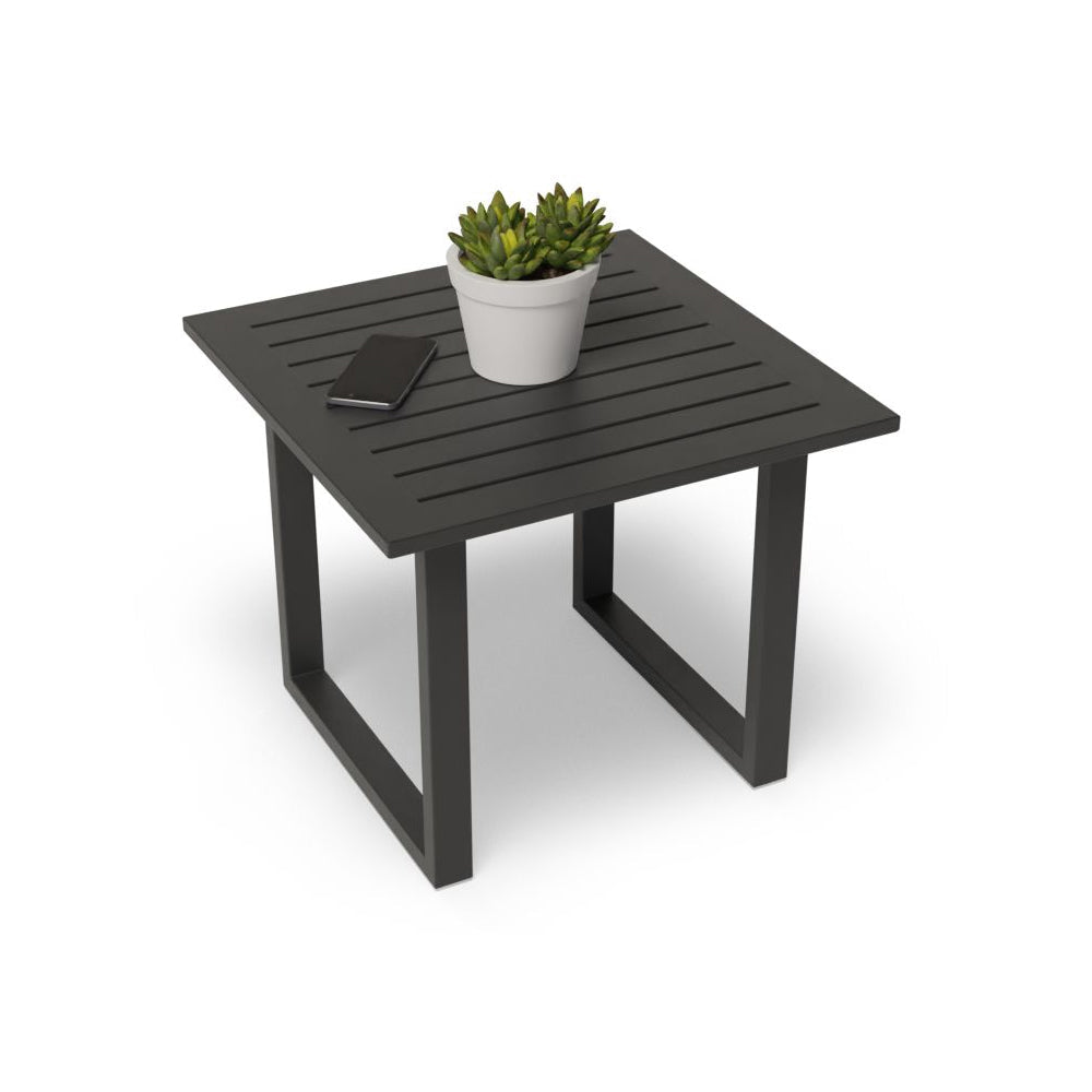 Outdoor Table - Leva Outdoor Side Table - Charcoal