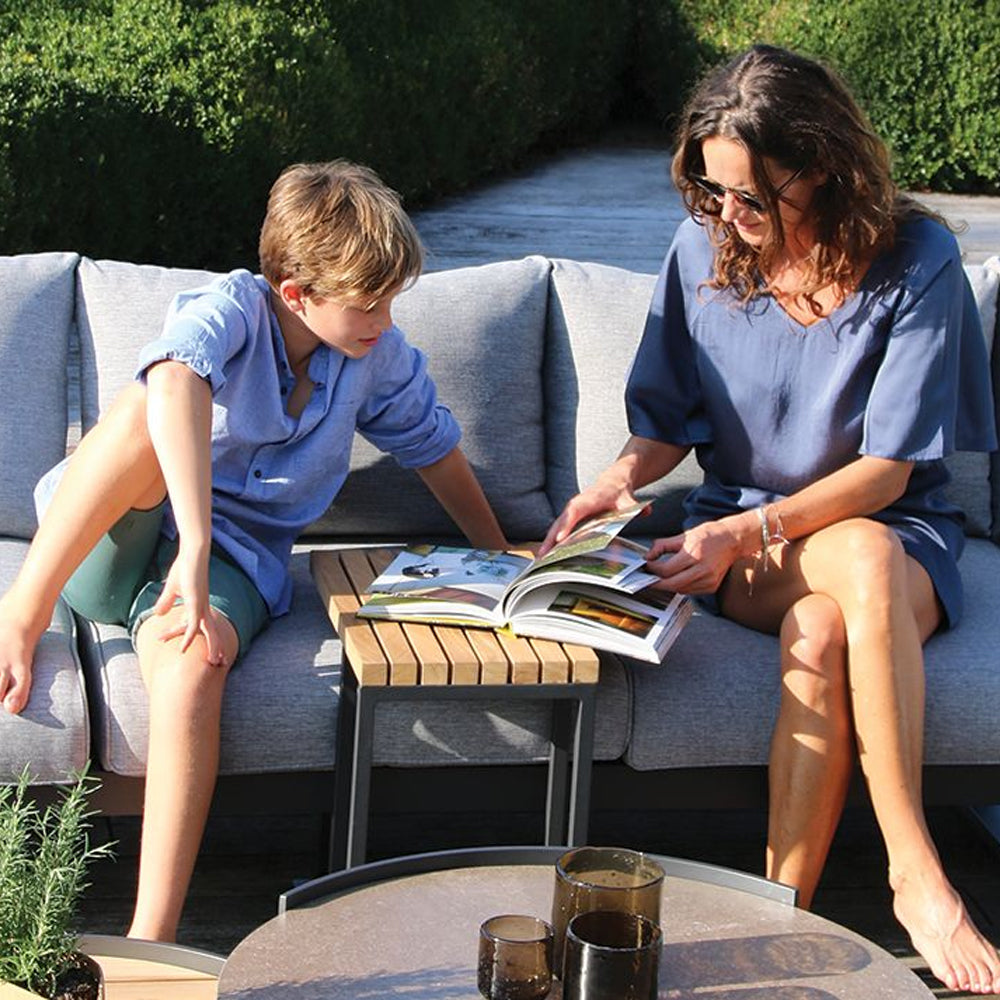 Outdoor Table - Lovisa Outdoor Side Table - Charcoal