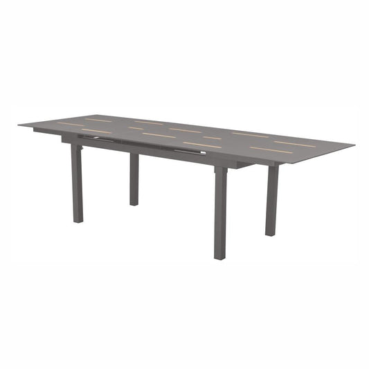 Outdoor Table - Milan Extention Dining Table 2000/2600 Graphite