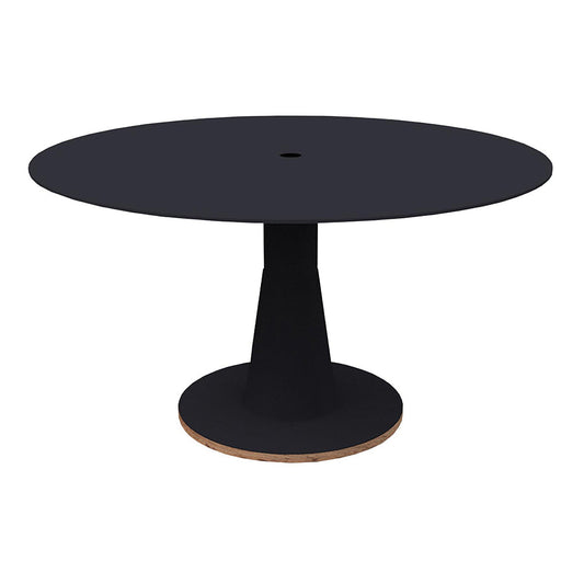 Outdoor Table - OMG Round Dining Table - Aluminium Top - Charcoal
