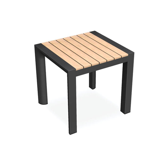Outdoor Table - Vydel Side Table - Outdoor - 48x45x45cm - Charcoal
