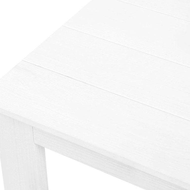 Side Table - Outdoor Side Beach Table - White
