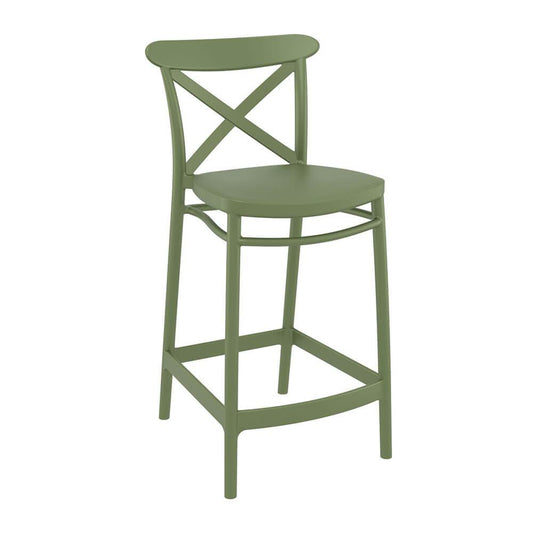 Bar Chairs & Stools - Cross Bar Stool 65