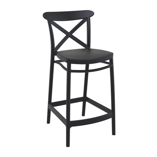 Bar Chairs & Stools - Cross Bar Stool 75 (Set Of 4)