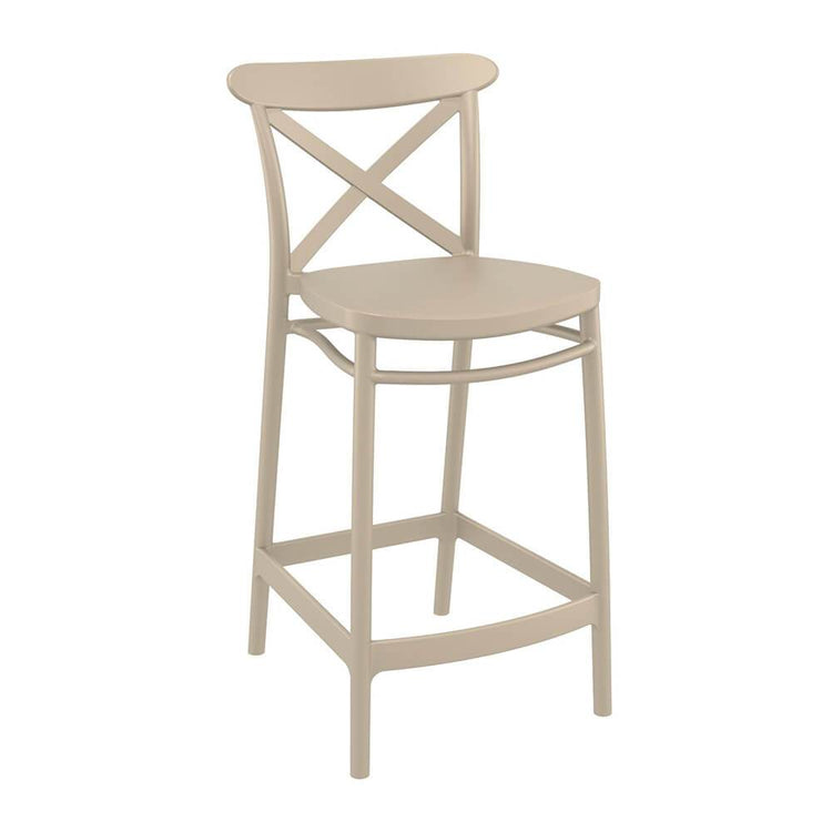 Bar Chairs & Stools - Cross Bar Stool 75 (Set Of 4)