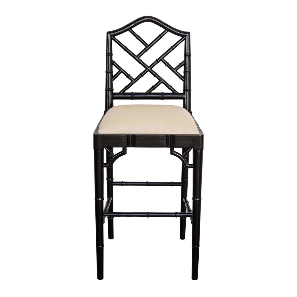 Bar Stool - Abide Chippendale Counter Stool – Black