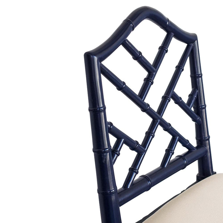 Bar Stool - Abide Chippendale Counter Stool – Navy