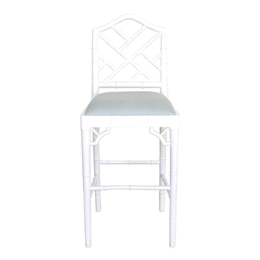 Bar Stool - Abide Chippendale Counter Stool – White
