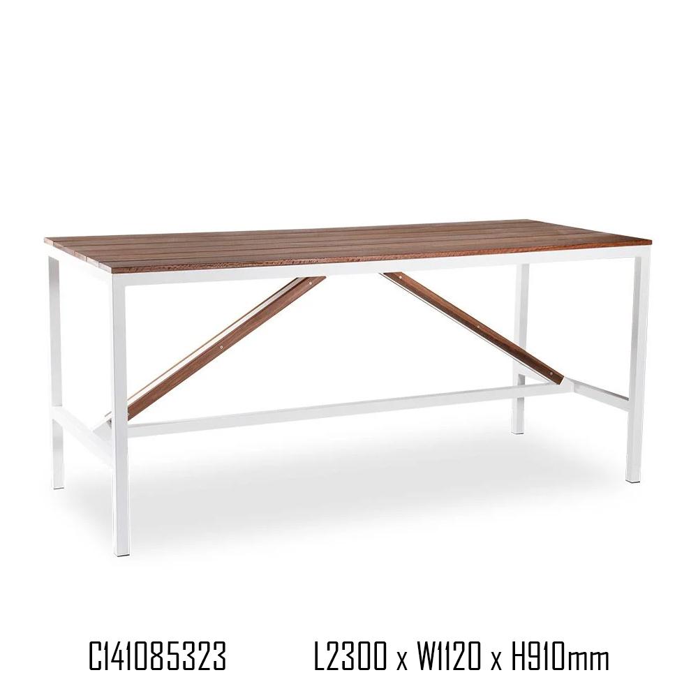 Bar Table - Cape Outdoor High Bar Table - Spotted Gum