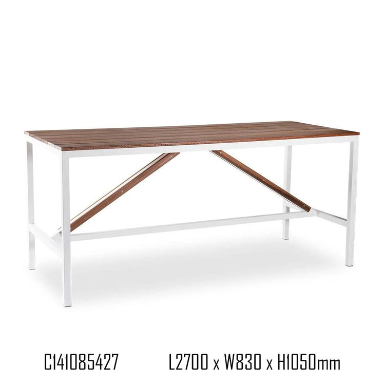 Bar Table - Cape Outdoor High Bar Table - Spotted Gum