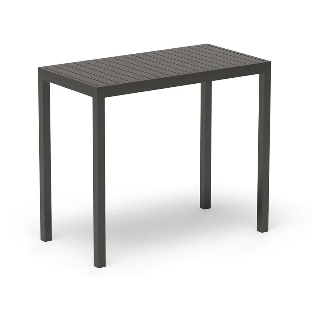 Bar Table - Halki Table - Outdoor - High Bar - 125cm X 65cm - Charcoal