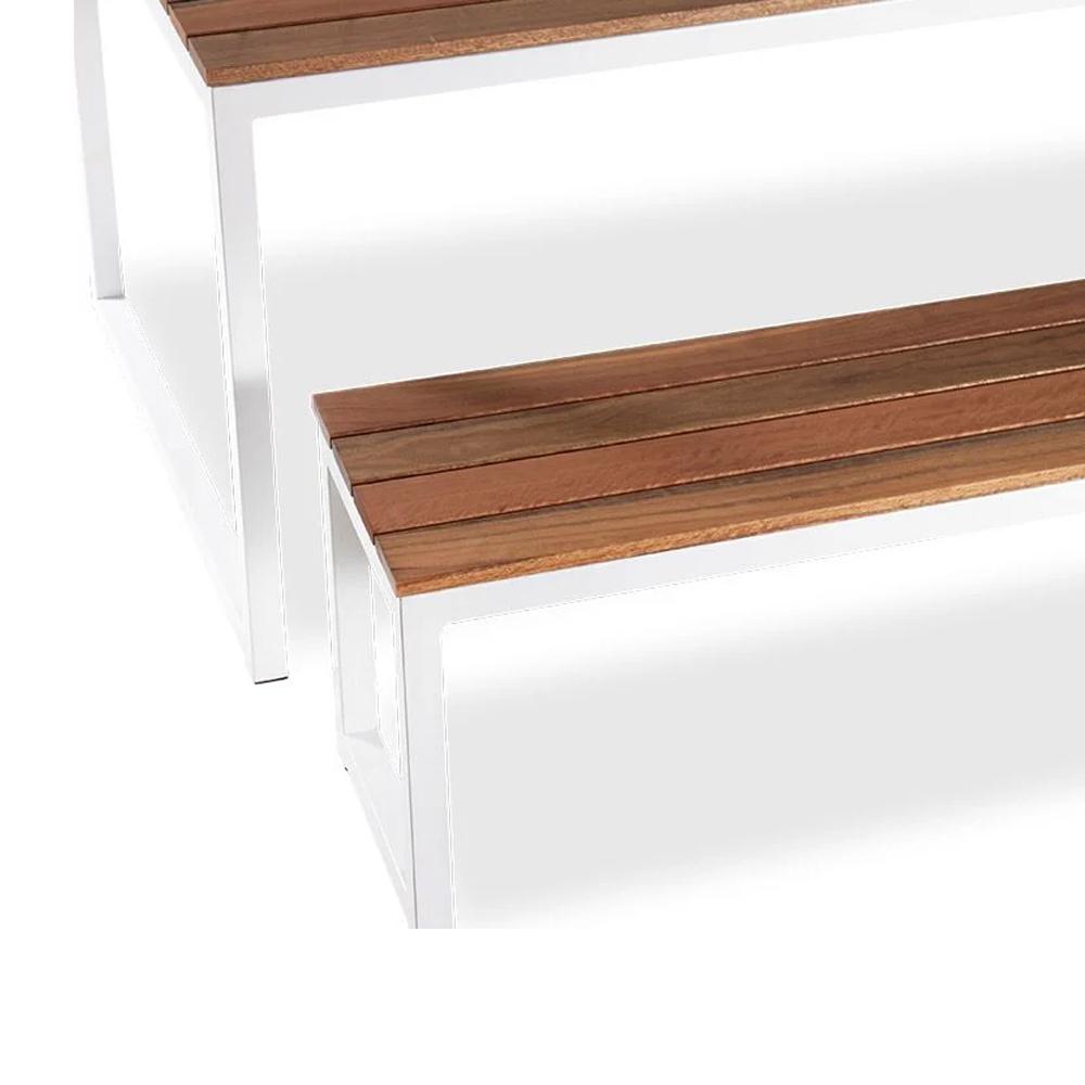 Bench Seat - Lilico Box End Outdoor Bench Seat - Spotted Gum