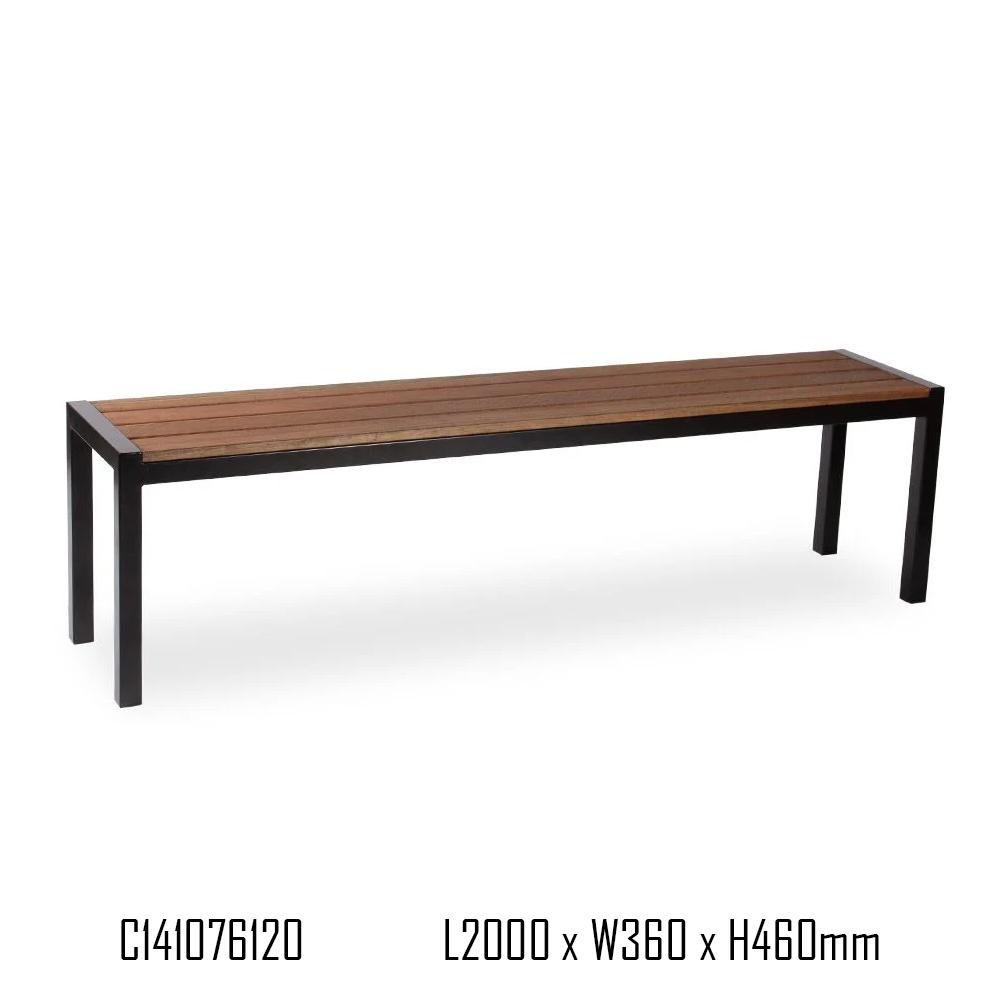 Bench Seat - Moonah Outdoor Bench Seat - Spotted Gum