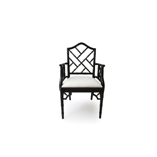 Chairs - Abide Chippendale Armchair – Black