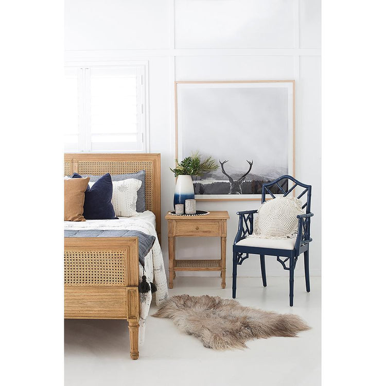 Chairs - Abide Chippendale Armchair – Navy