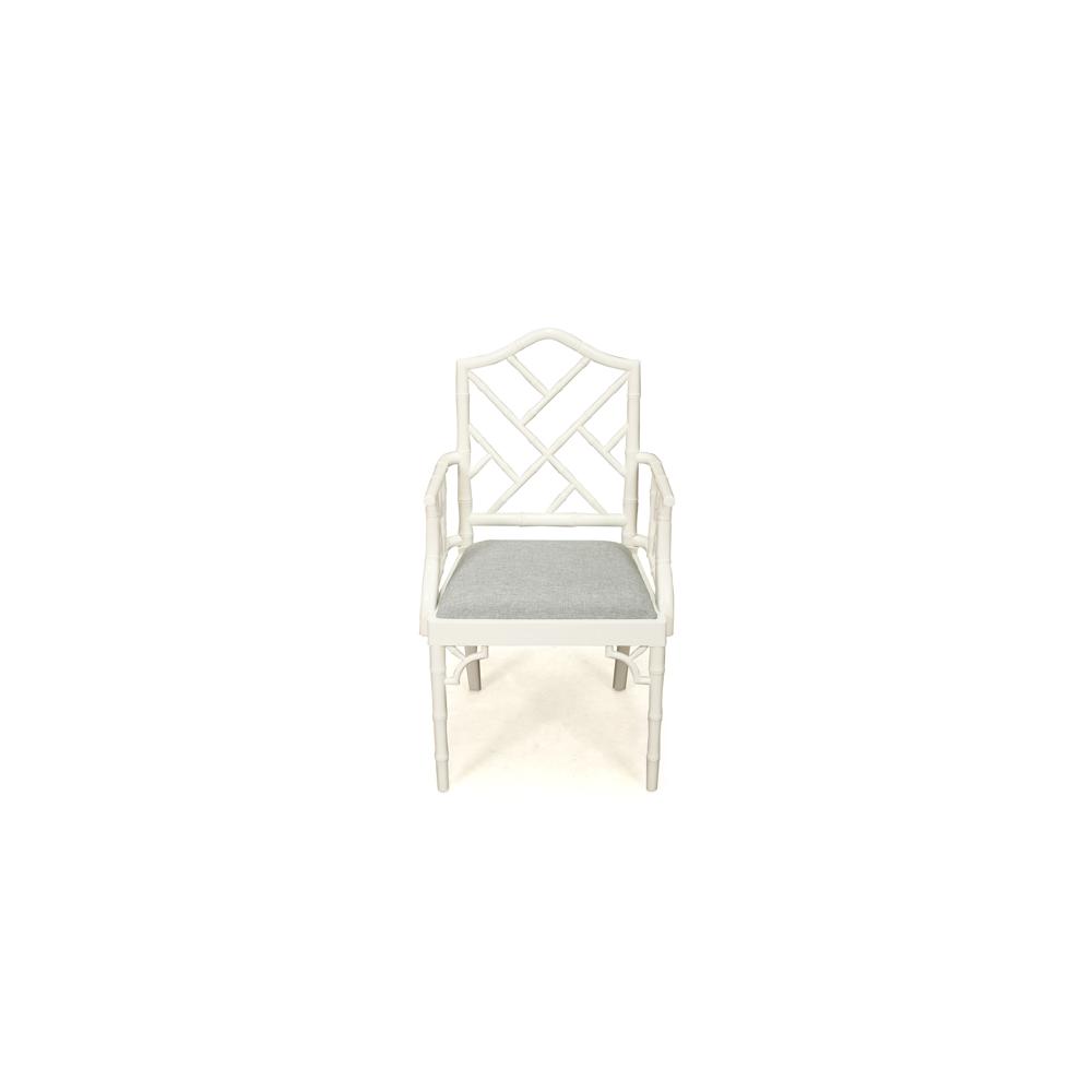 Chairs - Abide Chippendale Armchair – White