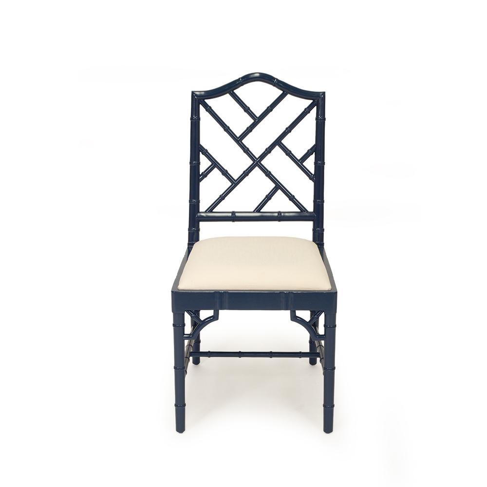 Chairs - Abide Chippendale Dining Chair – Navy