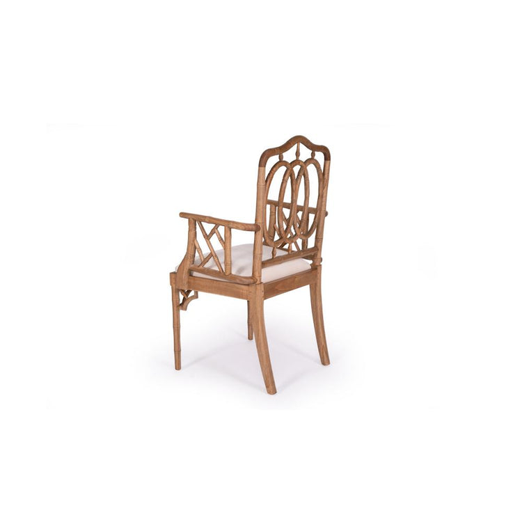 Chairs - Abide Chippendale Ring Armchair – Weathered Oak