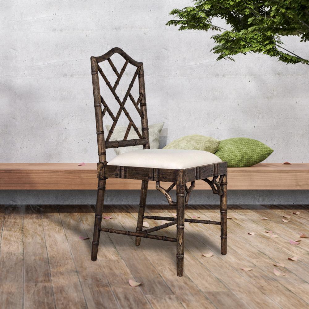 Chairs - Chippendale Dining Chair – Dark Oak