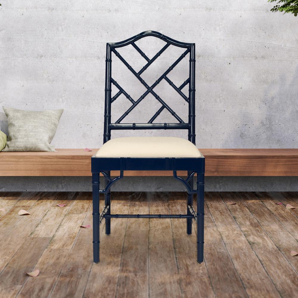 Chairs - Chippendale Dining Chair – Navy