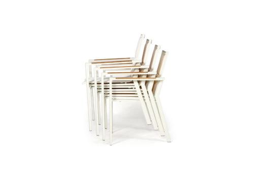 Chairs - Roberto Stackable Outdoor Dining Chair – Set Of 4