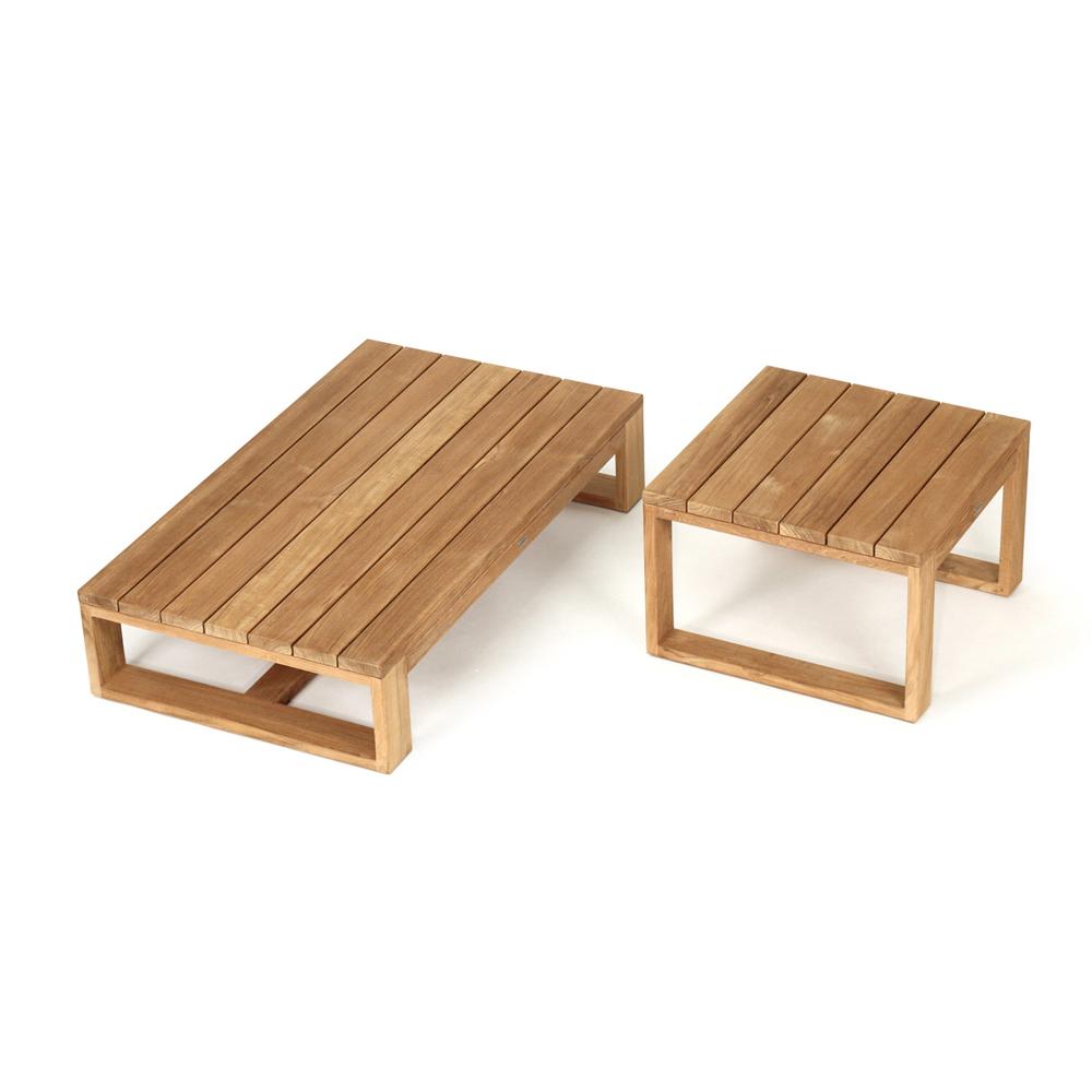 Coffee Table - Abide Double Island Outdoor Side Table