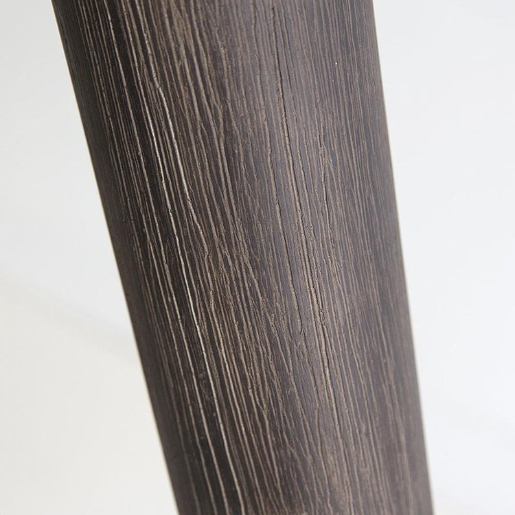 Dining Table - Elkstone Oslo 2.25m Dining Table | Ebony Black With Ebony Acacia Wood Legs