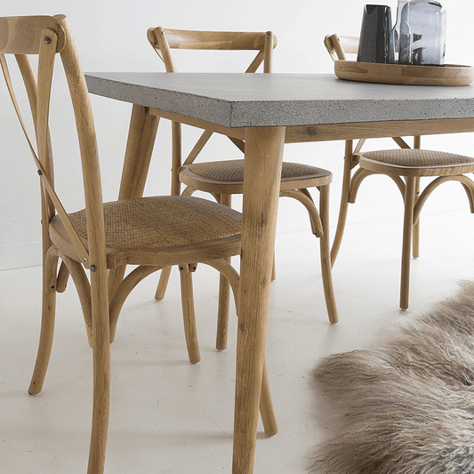 Dining Table - Oslo 2.25m ElkStone Dining Table | Speckled Grey