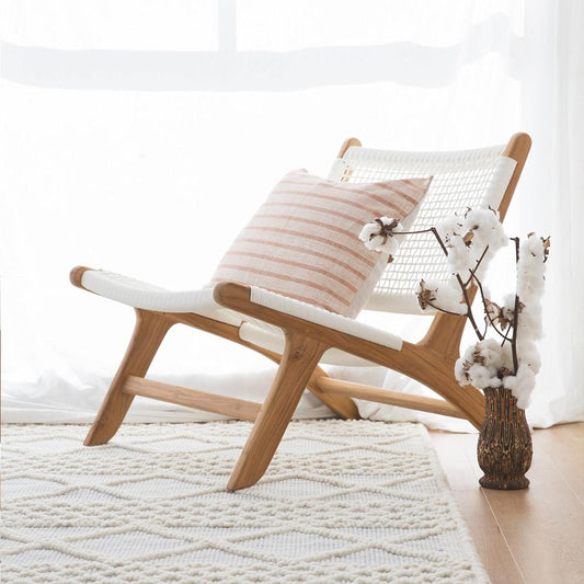Lounge Chair - Zen Accent Chair – White
