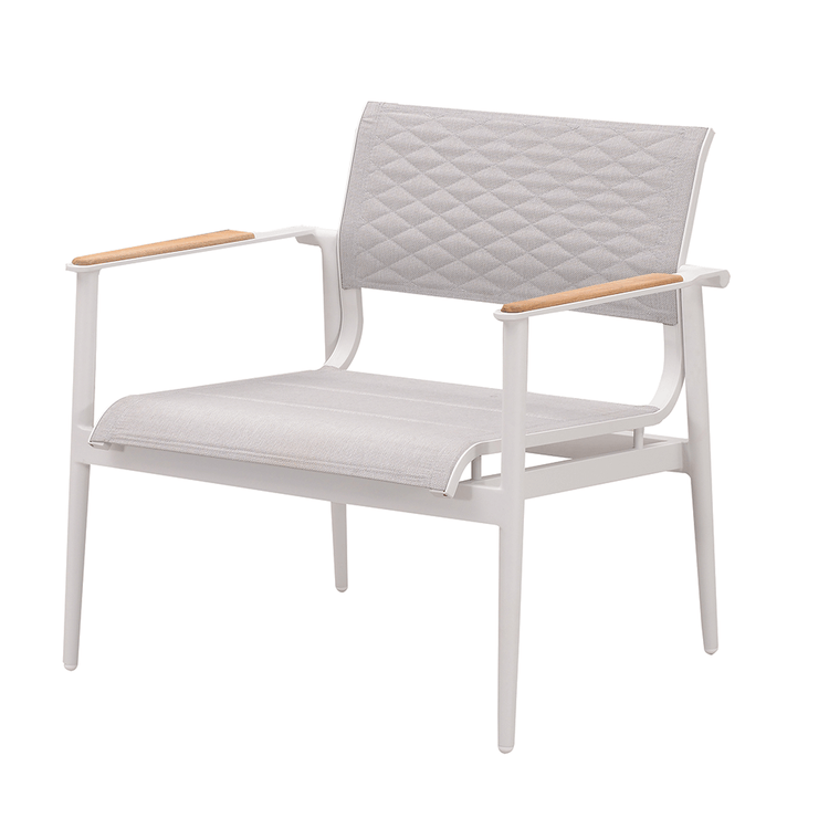 Lounge Chairs - California Club Outdoor Lounge Chair In White