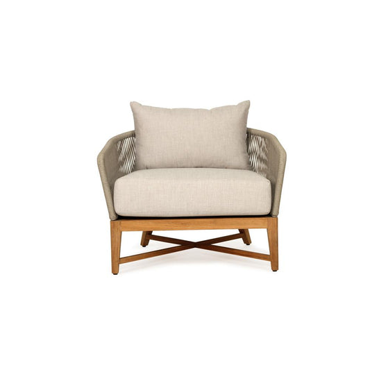 Outdoor Sofa - Abide Bronte Outdoor Sofa – 1 Seater – Light Grey